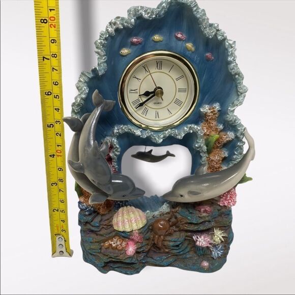 VINTAGE | Ocean Themed Clock - Picture 9 of 9